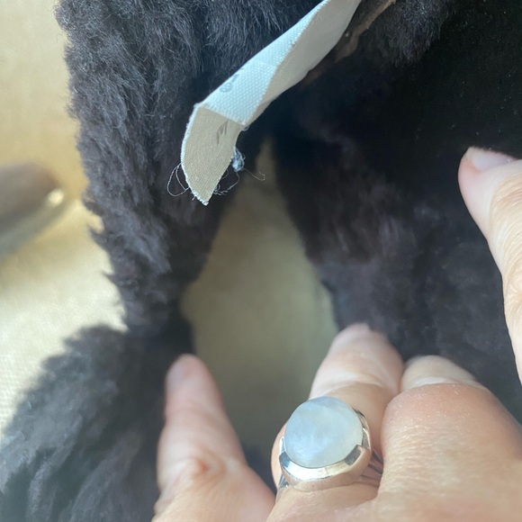 La Canadienne Brown Suede Waterproof Platform Heel Winter Fur Lined Boot. Sz. 9M - Picture 11 of 13